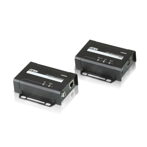 ATEN VE801-AT-E AV extender AV transmitter & receiver Black