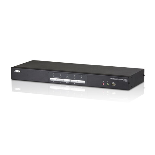 ATEN CS1644A-AT-E KVM switch Rack mounting Black