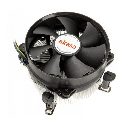 Akasa AK-959CU computer cooling system Processor Cooler 9.2 cm Black, Silver