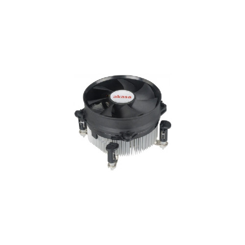 Akasa AK-CCE-7104EP computer cooling system Processor Cooler 9.2 cm Black, Silver