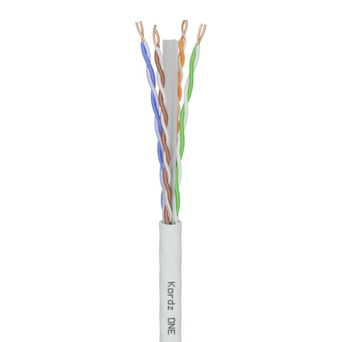 Kordz K13002-305M-WH networking cable White Cat6 U/UTP (UTP)