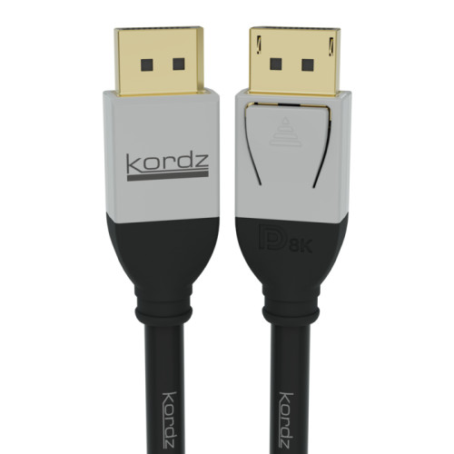 Kordz K25046-0300-CH DisplayPort cable 3 m Black, Grey