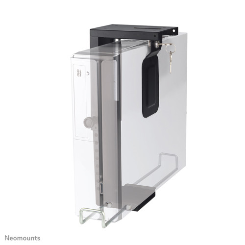 Neomounts CPU-D075BLACK/LK CPU holder - lockable - max 10 kg - universal