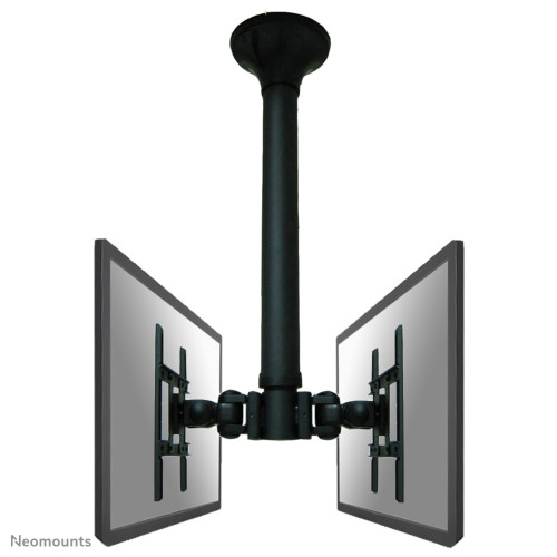 Neomounts FPMA-C200D Dual monitor/TV mount ceiling 10-40" - h 64-104 cm