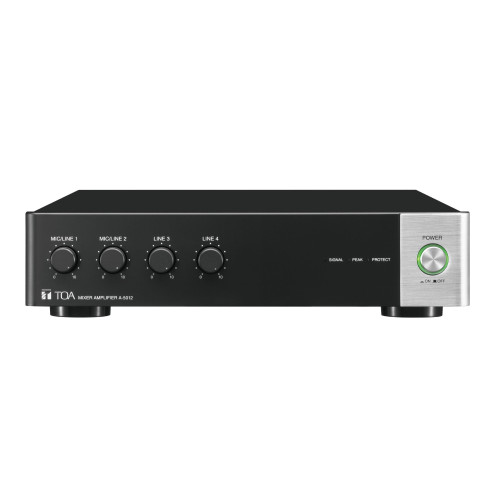 TOA A-5012 Amplifier Black, Silver