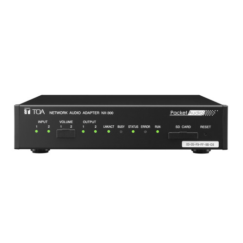 TOA NX-300 AV receiver 2.0 channels Black