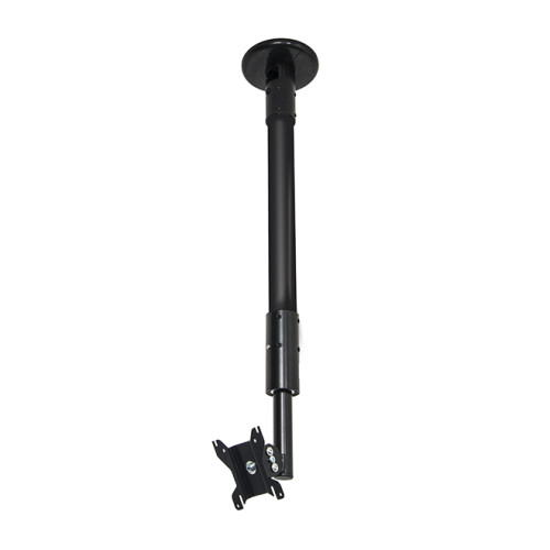 B-Tech Flat Screen Ceiling / Desk Mount with Tilt & Swivel (VESA 100) - 2m &Atilde;50mm Pole