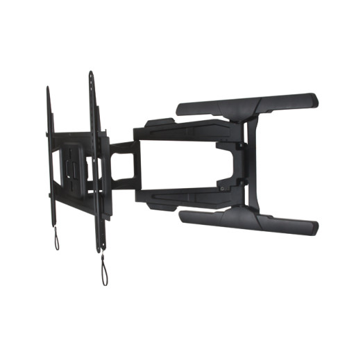 B-Tech Ultra-Slim Double Arm Flat Screen Wall Mount with Tilt and Swivel