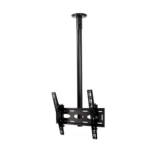 B-Tech Universal Flat Screen Ceiling Mount with Tilt (VESA 400) - 2m &Atilde;50mm Pole