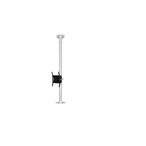 B-Tech SYSTEM V - CCTV Ceiling Mount for a VESA 200 Tilt Screen and Dome Surveillance Camera - 1m &Atilde;38mm Pole