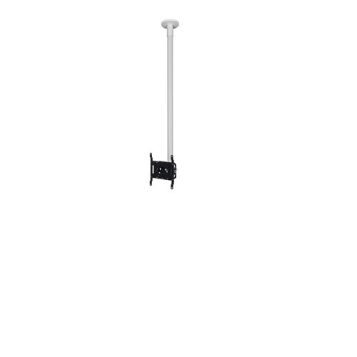 B-Tech SYSTEM V - Flat Screen Ceiling Mount for VESA 200 Tilt Screens - 1m &Atilde;38mm Pole