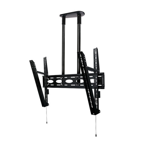 B-Tech Extra-Large Universal Flat Screen Ceiling Mount with Tilt (VESA 1000 x 600) - 2m &Atilde;50mm Poles