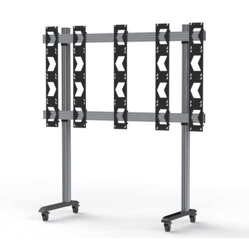 B-Tech SYSTEM X - Mobile Stand for Unilumin UpanelS 4x4 DVLED Videowalls