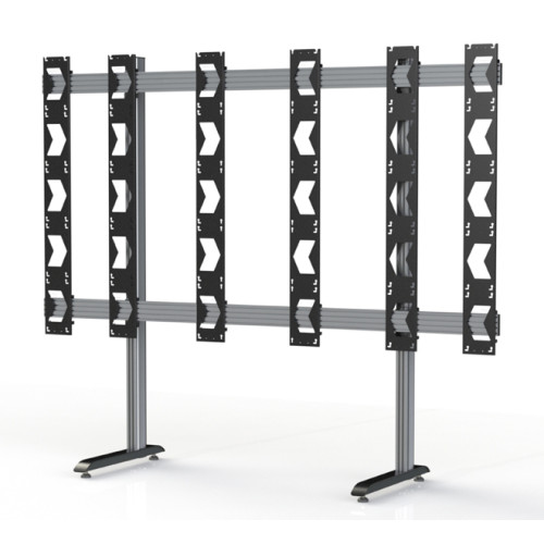 B-Tech SYSTEM X - Floor Stand for Unilumin UpanelS 5x5 DVLED Videowalls