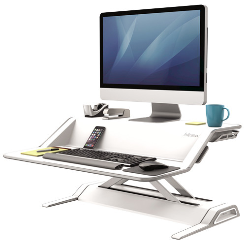 Fellowes Lotus Sit-Stand Workstation &acirc; White