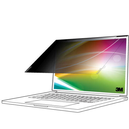 3M Bright Screen Privacy Filter for Dell&acirc;&cent; XPS&acirc;&cent; 16, 16:10, BPNDE007 - BPNDE007