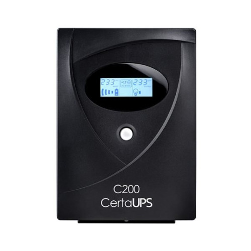 CertaUPS C200 uninterruptible power supply (UPS) Line-Interactive 1.5 kVA 1050 W 6 AC outlet(s)