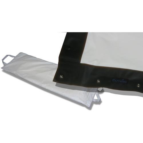 Sapphire AV SFFS203FR10-Fabric projection screen material Front PVC White