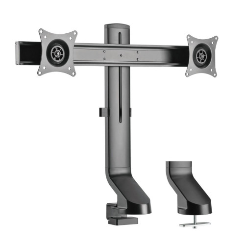 Tripp Lite DDR1727DC Dual-Display Monitor Arm with Desk Clamp and Grommet - Height Adjustable, 17&acirc; to 27&acirc; Monitors