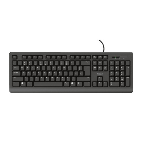 Trust Primo keyboard Universal USB QWERTY UK English Black