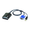 ATEN CV211CP-AT KVM switch Black