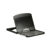 ATEN CL3100NX-ATA-EE rack console 47 cm (18.5") 1366 x 768 pixels Metal, Plastic Black 1U
