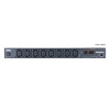 ATEN 8-Port Intelligent 1U ECO Power Distribution Unit (PDU), Metered by bank, Switched by Outlet (8 x C13) 10Amp