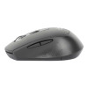 Manhattan MW6020 Wireless Mouse, Black, Adjustable 800/1200/1600dpi via top-mount push-button control, 2.4Ghz (effective range up to 10m), USB, Optical, Ambidextrous, Six Button with Scroll W