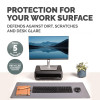 Fellowes Computer Desk Mat with Non-Slip Base Breyta Desk Mat with Antibacterial Protection Grey - 100139321