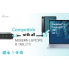i-tec USB-C Triple Display Docking Station Gen 2 + Power Delivery 100W - C31TRIPLE4KDOCKPDUK