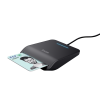 Trust Primo smart card reader Indoor USB CardBus+USB 2.0 Black - 23890